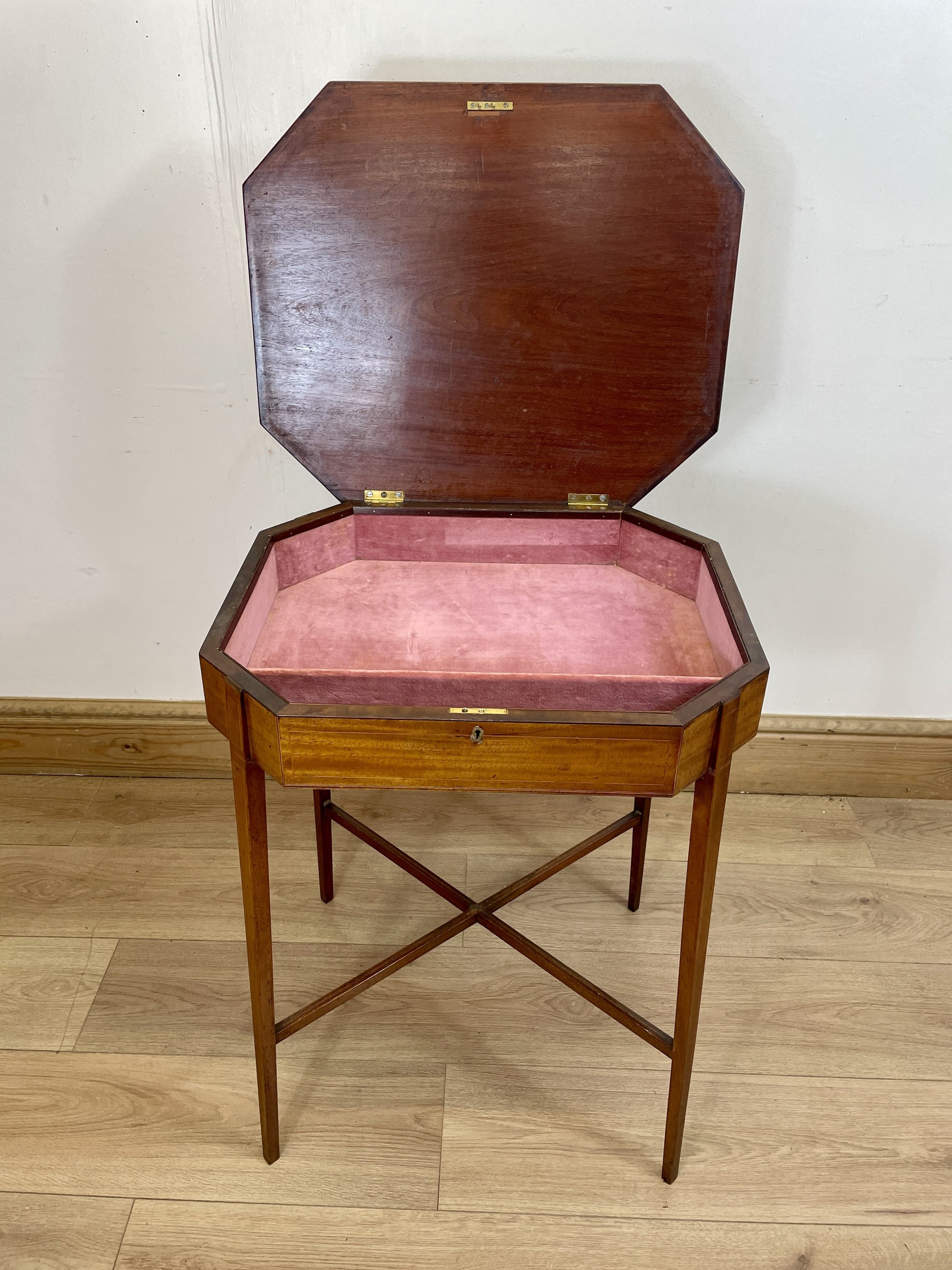 antique-mahogany-sewing-lamp-table