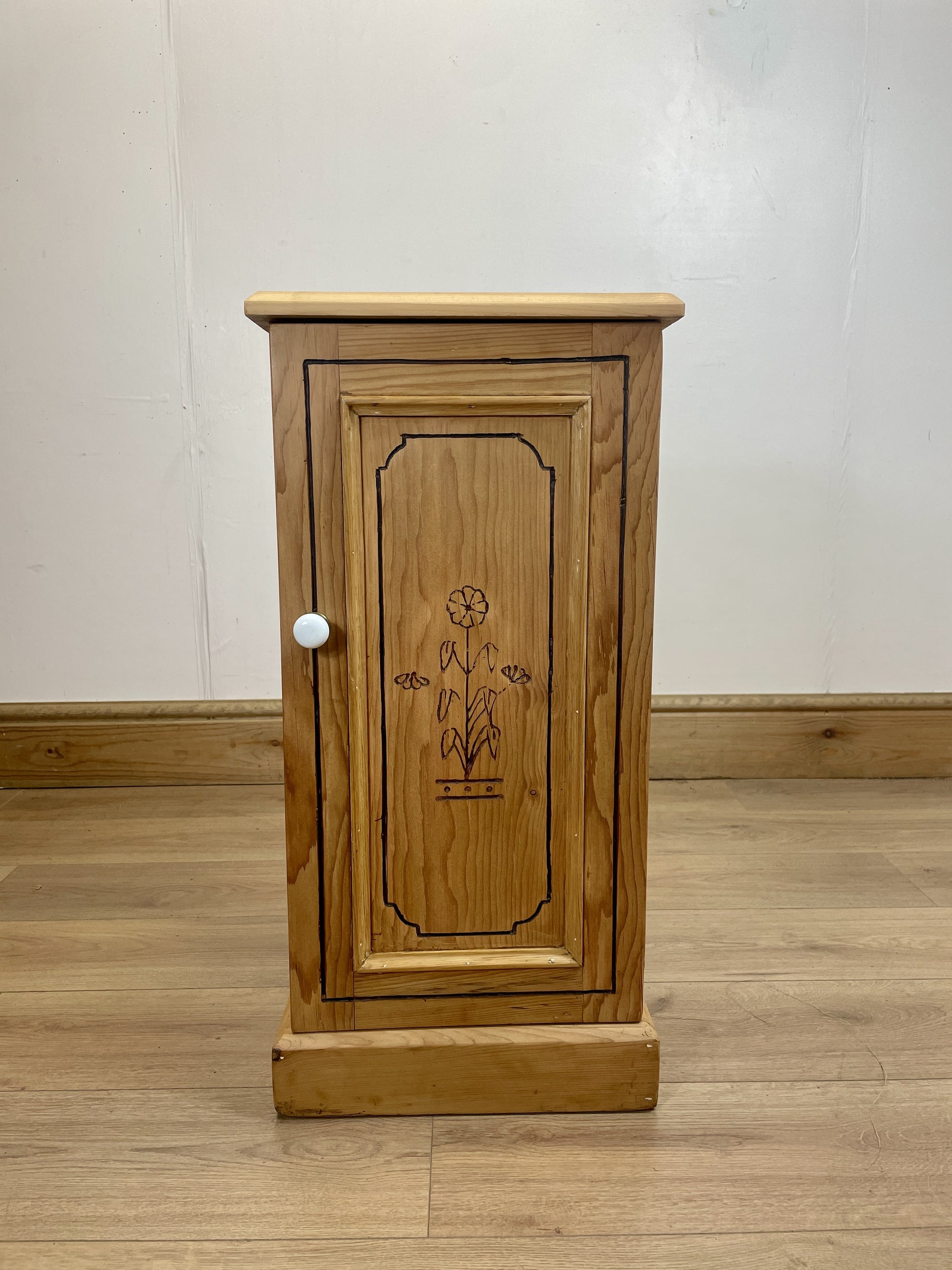 antique-pine-bedside-cupboard