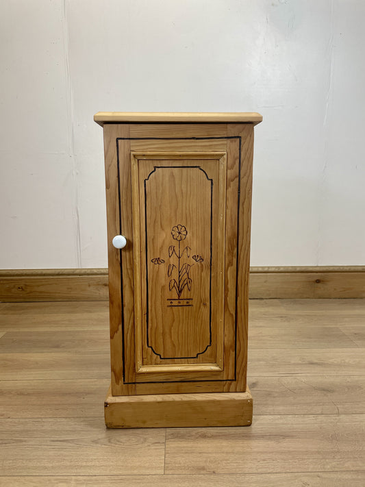 antique-pine-bedside-cupboard