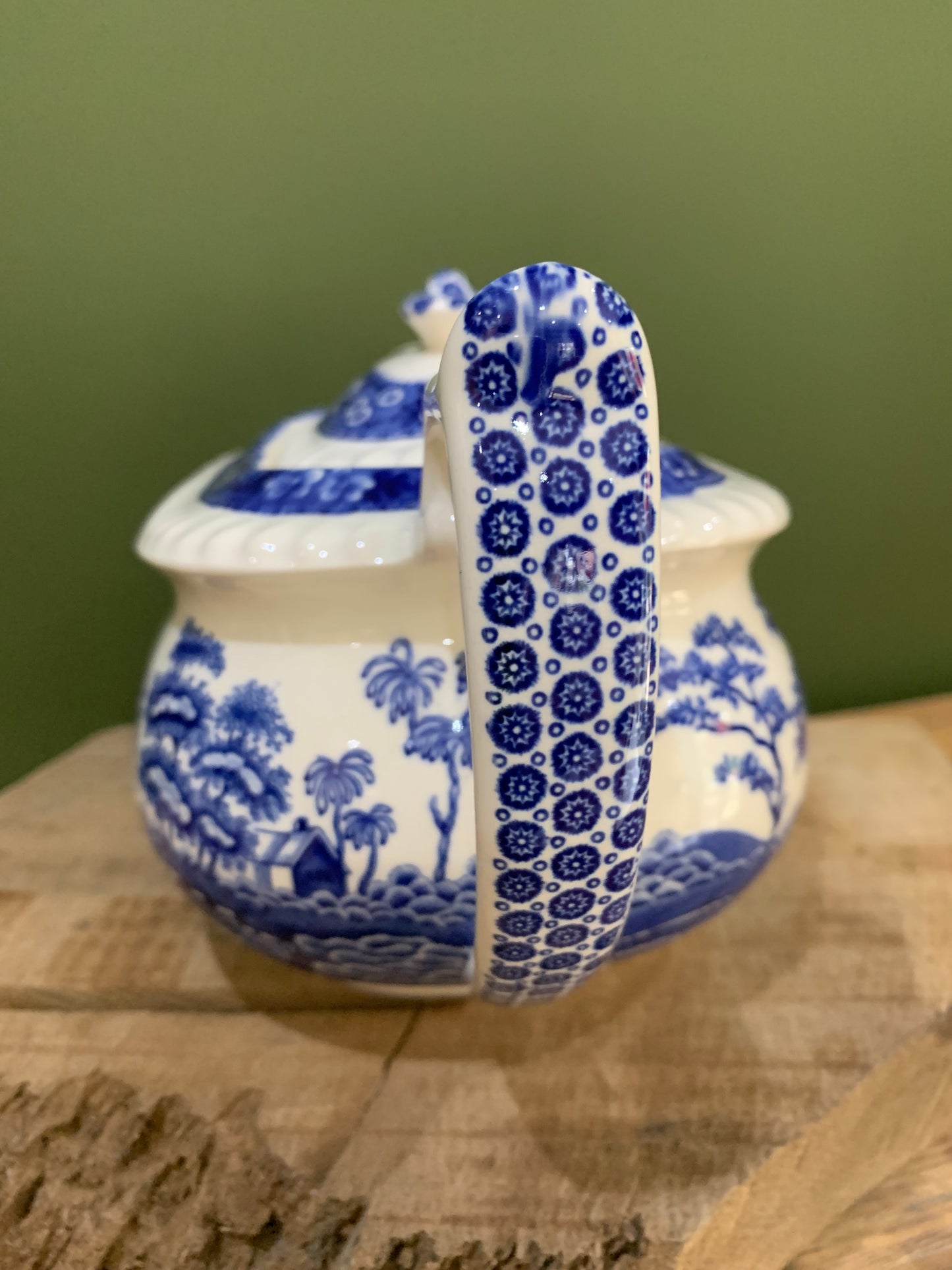 Crafted to Perfection: Spode Blue Tower Teapot